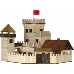 Castel Walachia - set constructie din lemn 